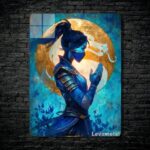 متال پوستر کیتانا Kitana از بازی مورتال کمبت Mortal Kombat با کد E-784