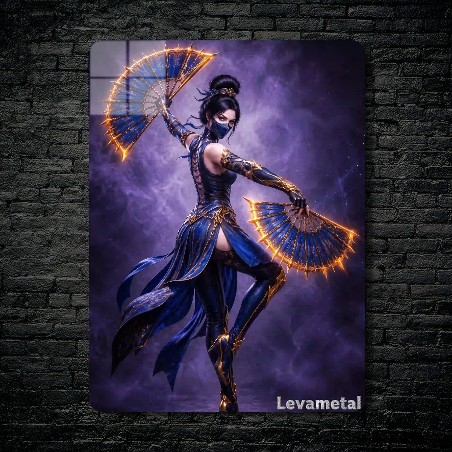 main-mockup-117906-1791143694.jpeg متال پوستر کیتانا Kitana از بازی مورتال کمبت Mortal Kombat با کد E-785