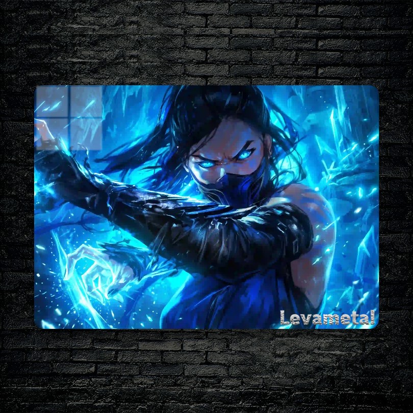 main-mockup-117909-1791143758.jpeg متال پوستر کیتانا Kitana از بازی مورتال کمبت Mortal Kombat با کد E-787