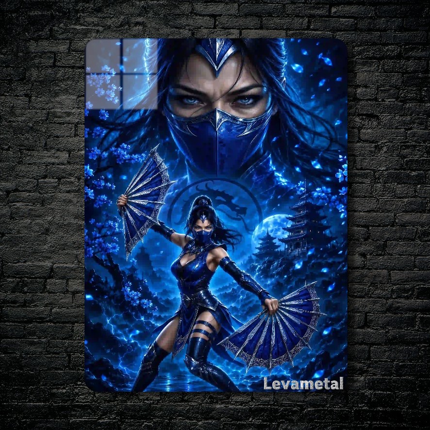 main-mockup-117911-1791143778.jpeg متال پوستر کیتانا Kitana از بازی مورتال کمبت Mortal Kombat با کد E-788