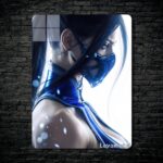 متال پوستر کیتانا Kitana از بازی مورتال کمبت Mortal Kombat با کد E-789