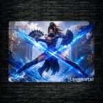 متال پوستر کیتانا Kitana از بازی مورتال کمبت Mortal Kombat با کد E-790
