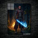 متال پوستر کنشی Kenshiاز بازی مورتال کمبت Mortal Kombat با کد E-799