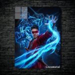 متال پوستر کنشی Kenshiاز بازی مورتال کمبت Mortal Kombat با کد E-801
