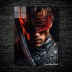 متال پوستر کنشی Kenshiاز بازی مورتال کمبت Mortal Kombat با کد E-803