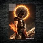متال پوستر لیو کانگ Liu Kang از بازی مورتال کمبت Mortal Kombat با کد E-823