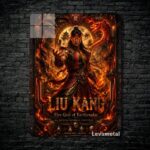 متال پوستر لیو کانگ Liu Kang از بازی مورتال کمبت Mortal Kombat با کد E-824
