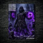 متال پوستر نوب سایبات Noob Saibot از بازی مورتال کمبت Mortal Kombat با کد E-826