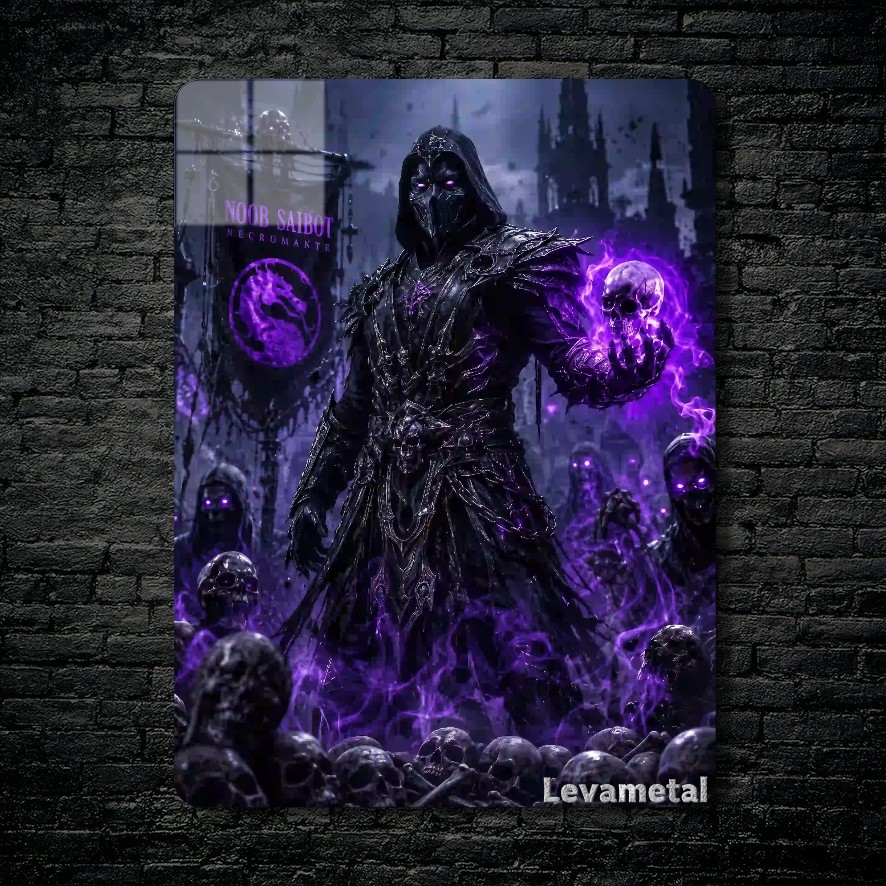 main-mockup-118104-1791215441.jpeg متال پوستر نوب سایبات Noob Saibot از بازی مورتال کمبت Mortal Kombat با کد E-826