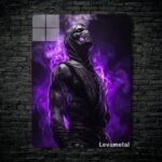 متال پوستر نوب سایبات Noob Saibot از بازی مورتال کمبت Mortal Kombat با کد E-828