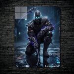 متال پوستر نوب سایبات Noob Saibot از بازی مورتال کمبت Mortal Kombat با کد E-829