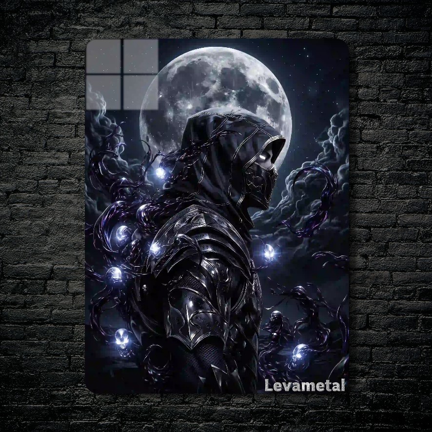 main-mockup-118118-1791215798.jpeg متال پوستر نوب سایبات Noob Saibot از بازی مورتال کمبت Mortal Kombat با کد E-840