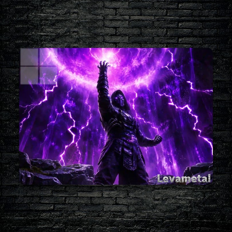 main-mockup-118121-1791215850.jpeg متال پوستر نوب سایبات Noob Saibot از بازی مورتال کمبت Mortal Kombat با کد E-842