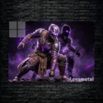 متال پوستر نوب سایبات Noob Saibot از بازی مورتال کمبت Mortal Kombat با کد E-843