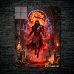 متال پوستر ارمک Ermac از بازی مورتال کمبت Mortal Kombat با کد E-847