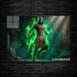 متال پوستر ارمک Ermac از بازی مورتال کمبت Mortal Kombat با کد E-849