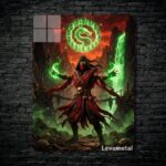 متال پوستر ارمک Ermac از بازی مورتال کمبت Mortal Kombat با کد E-851