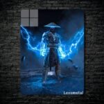 متال پوستر رایدن Raiden از بازی مورتال کمبت Mortal Kombat با کد E-860