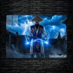 متال پوستر رایدن Raiden از بازی مورتال کمبت Mortal Kombat با کد E-862