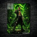 متال پوستر جانی کیج Johnny Cage از بازی مورتال کمبت Mortal Kombat با کد E-869