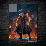 متال پوستر کونگ لائو Kung Lao از بازی مورتال کمبت Mortal Kombat با کد E-883