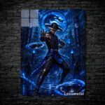 متال پوستر کونگ لائو Kung Lao از بازی مورتال کمبت Mortal Kombat با کد E-880