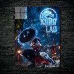 متال پوستر کونگ لائو Kung Lao از بازی مورتال کمبت Mortal Kombat با کد E-878