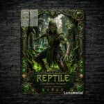 متال پوستر رپتایل Reptile از بازی مورتال کمبت Mortal Kombat با کد E-890