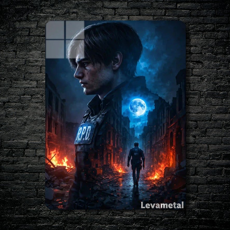 متال پوستر بازی رزیدنت اویل Resident Evil با کد E-897
