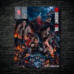 متال پوستر بازی رزیدنت اویل Resident Evil با کد E-904