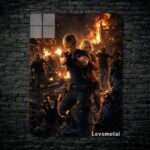 متال پوستر بازی رزیدنت اویل Resident Evil با کد E-908