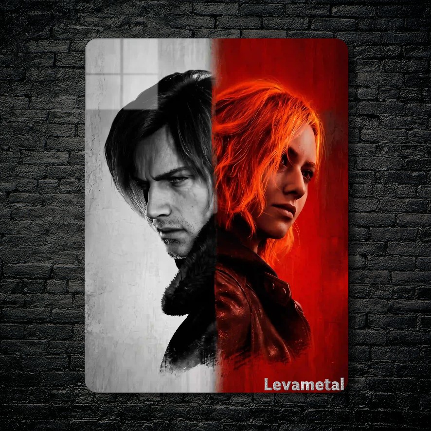 متال پوستر بازی رزیدنت اویل Resident Evil با کد E-909