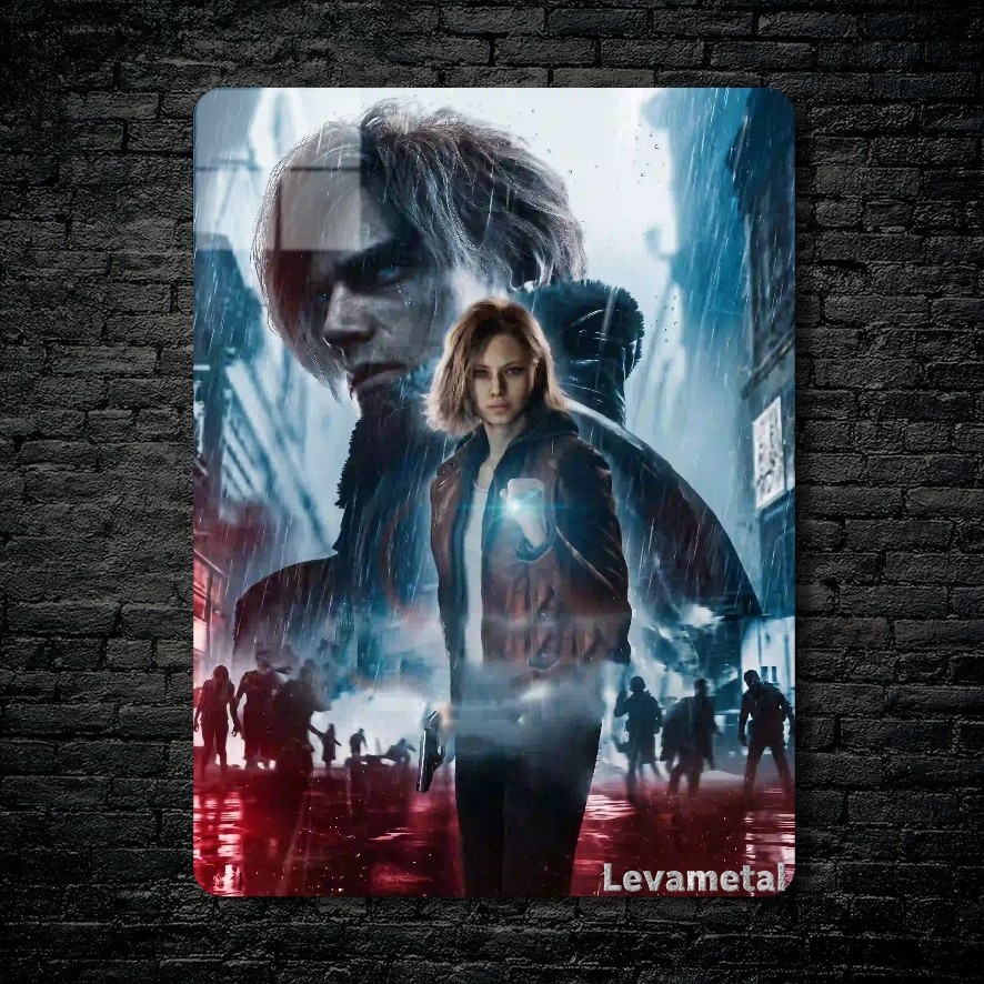 متال پوستر بازی رزیدنت اویل Resident Evil با کد E-914