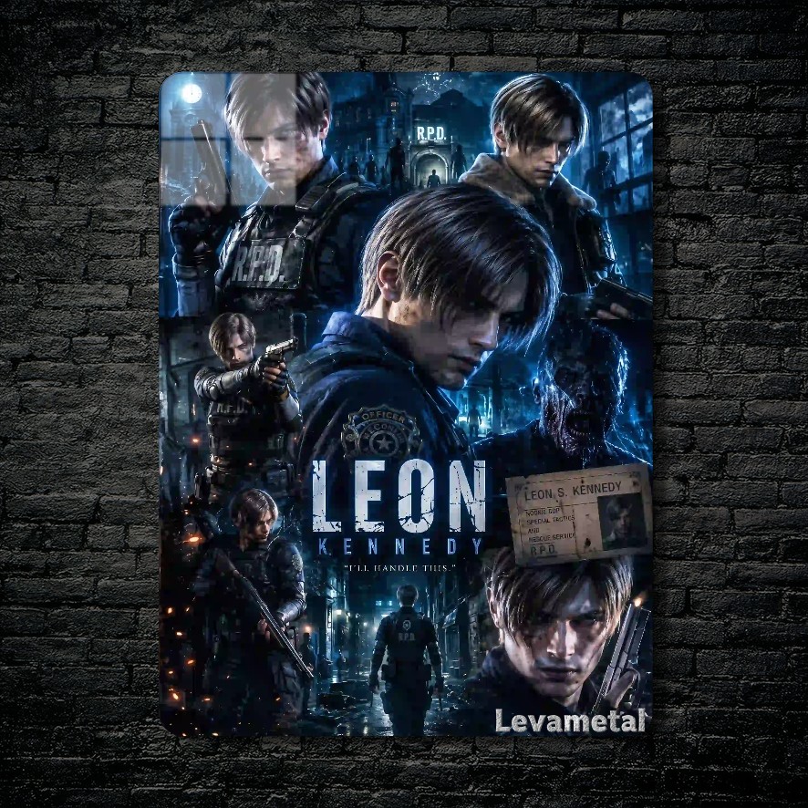 main-mockup-118521-1791575465.jpeg متال پوستر بازی رزیدنت اویل Resident Evil با کد E-918