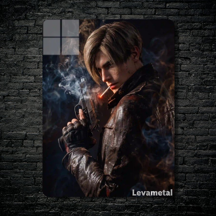 main-mockup-118534-1791576238.jpeg متال پوستر بازی رزیدنت اویل Resident Evil با کد E-931