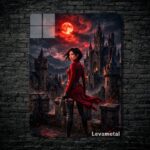 متال پوستر ایدا وانگ Ada Wong از بازی رزیدنت اویل Resident Evil با کد E-937