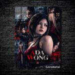 متال پوستر ایدا وانگ Ada Wong از بازی رزیدنت اویل Resident Evil با کد E-940