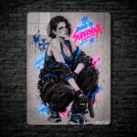 متال پوستر جیل ولنتاین Jill Valentine از بازی رزیدنت اویل Resident Evil با کد E-951